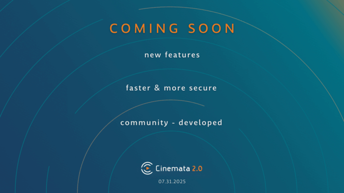 Coming soon Cinemata 2.0
